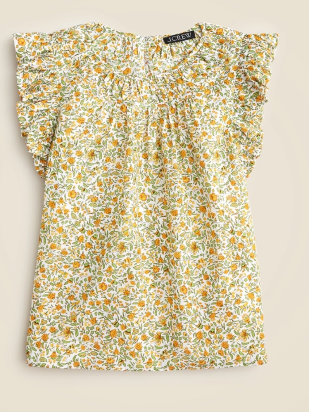 J Crew Floral Top